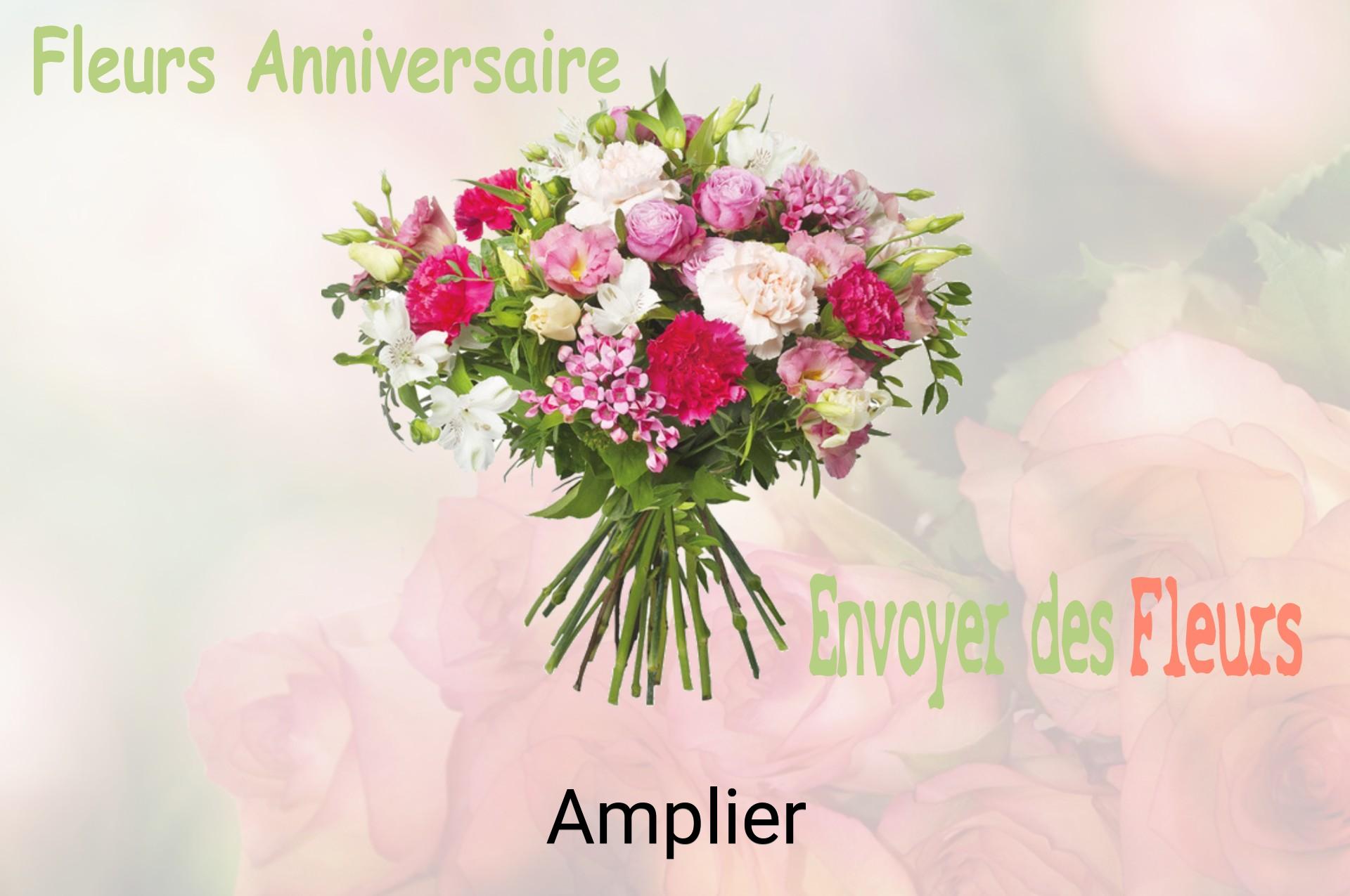 Bouquet de fleurs d’anniversaire livré à Amplier